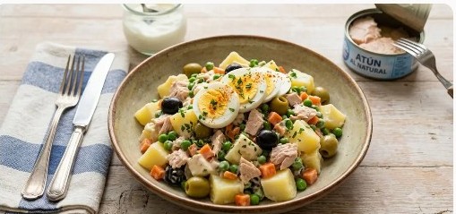 Ensaladilla ligera de atún